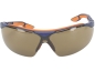 Preview: Veiligheidsbril Uvex I-VO "S" blauw/oranje pc.