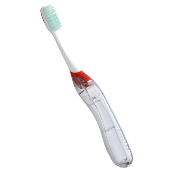 Orthodontic travel toothbrush