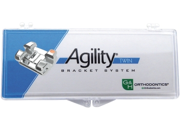 Agility™ TWIN (Avant™ Standard), Individual Brackets; Roth .022"