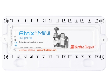 Atrix™ MINI, Set (5 - 5 Upper / Lower), Roth .022"