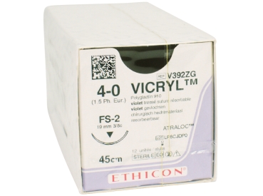 Vicryl violet 4-0/1,5 FS2 0,45 Dtz