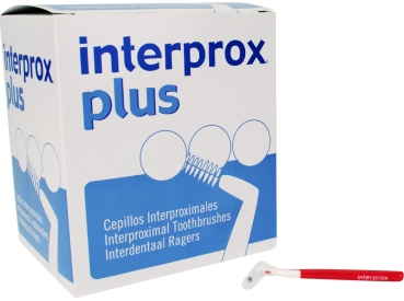 Interprox plus miniconcial rood 100st
