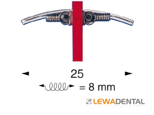 Mandibular bow screw 25