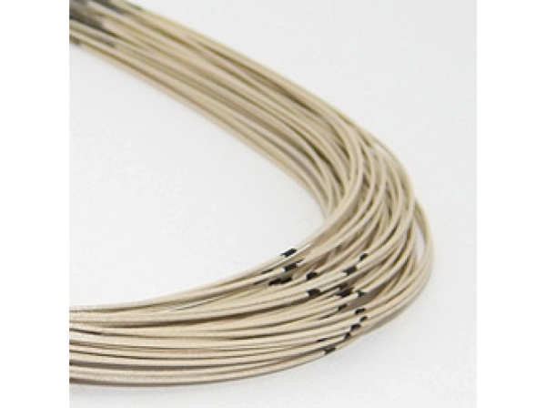 NiTi SE, Coated tooth-coloured archwires, Natural, RECTANGULAR (Highland Metals Inc.)