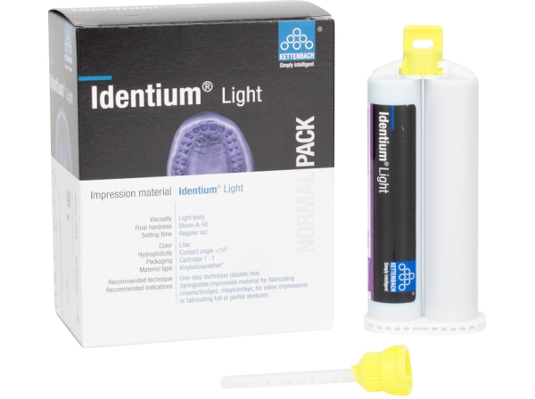 Identium licht 2x50ml Nopa