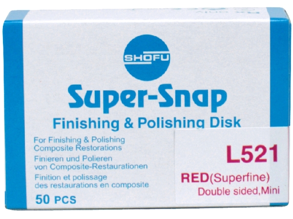 Super-Snap rood x-fijn mini DS Pa