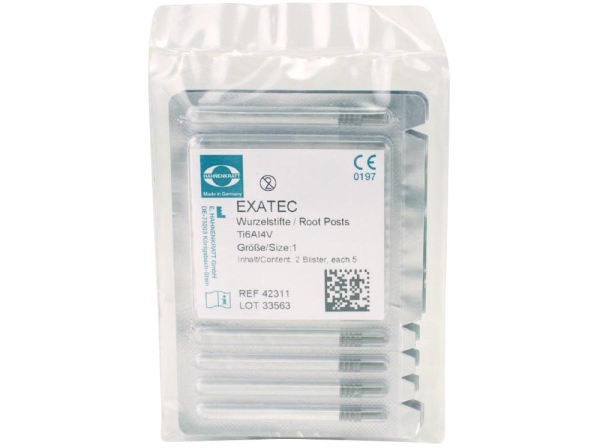EXATEC Titanium 2,6 mm/6,6 mm 42,311 Pa