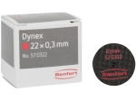 Doorslijpschijven Dynex 22x0,3mm 20st