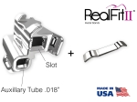 RealFit™ II snap - Manibular - Double combination (tooth 46) Roth .022"